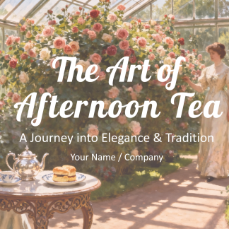 test 英国下午茶复古优雅PPT模板